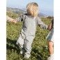 Shawn Overalls for baby boys in stripe twill