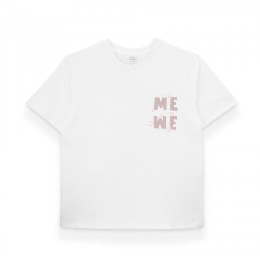 T-shirt Me We para Pai em algodo