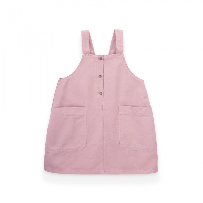 Maggie Pinafore for girls in twill