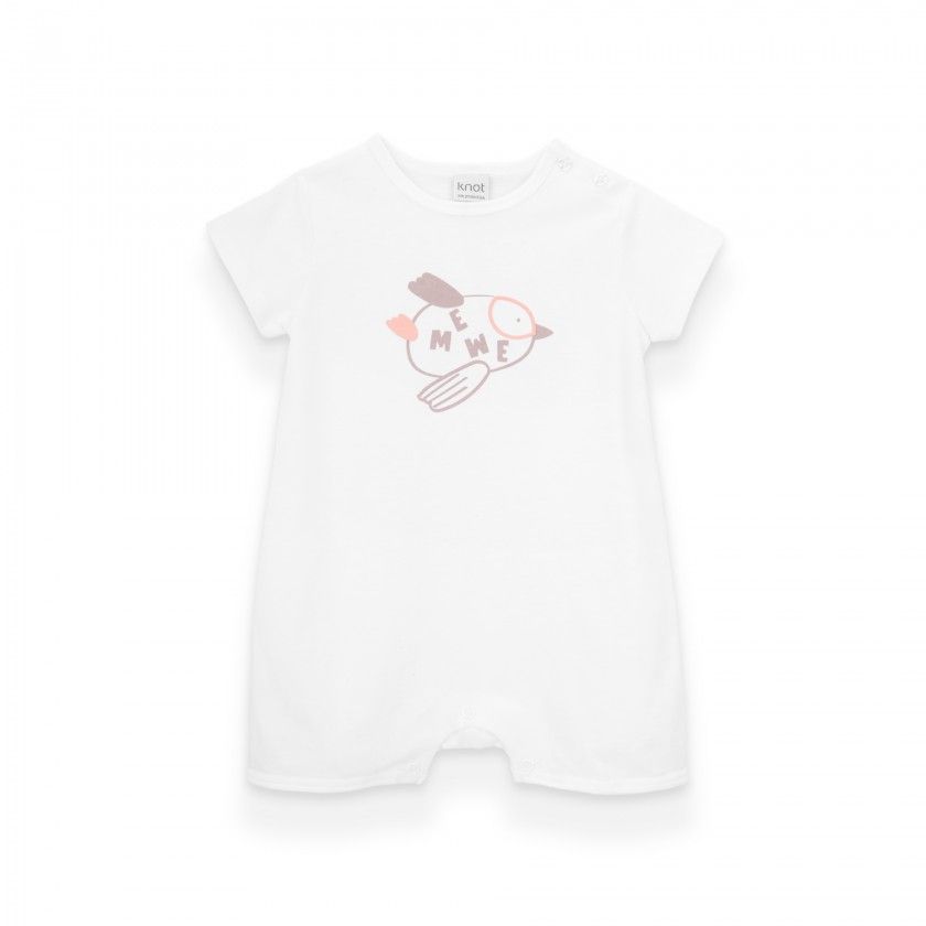 Pigeon, The Hero jumpsuit for baby in cotton