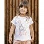 Giraffe, The Hero T-shirt for girls in cotton