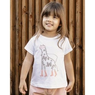 Giraffe, The Hero T-shirt for girls in cotton