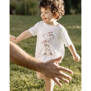 T-shirt Dog, The Hero para menino em algodo