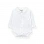 Tiny Pear Body for baby boys in organic cotton