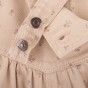 Flora Overalls for baby girls in pattern twill