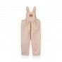 Flora Overalls for baby girls in pattern twill