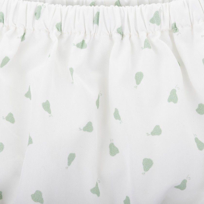 Jo Shorts for baby in printed twill