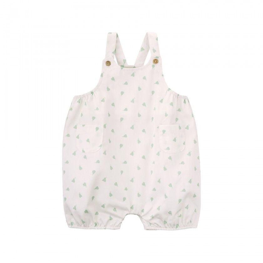 Tiny Pears Overalls with a pattern for baby boys