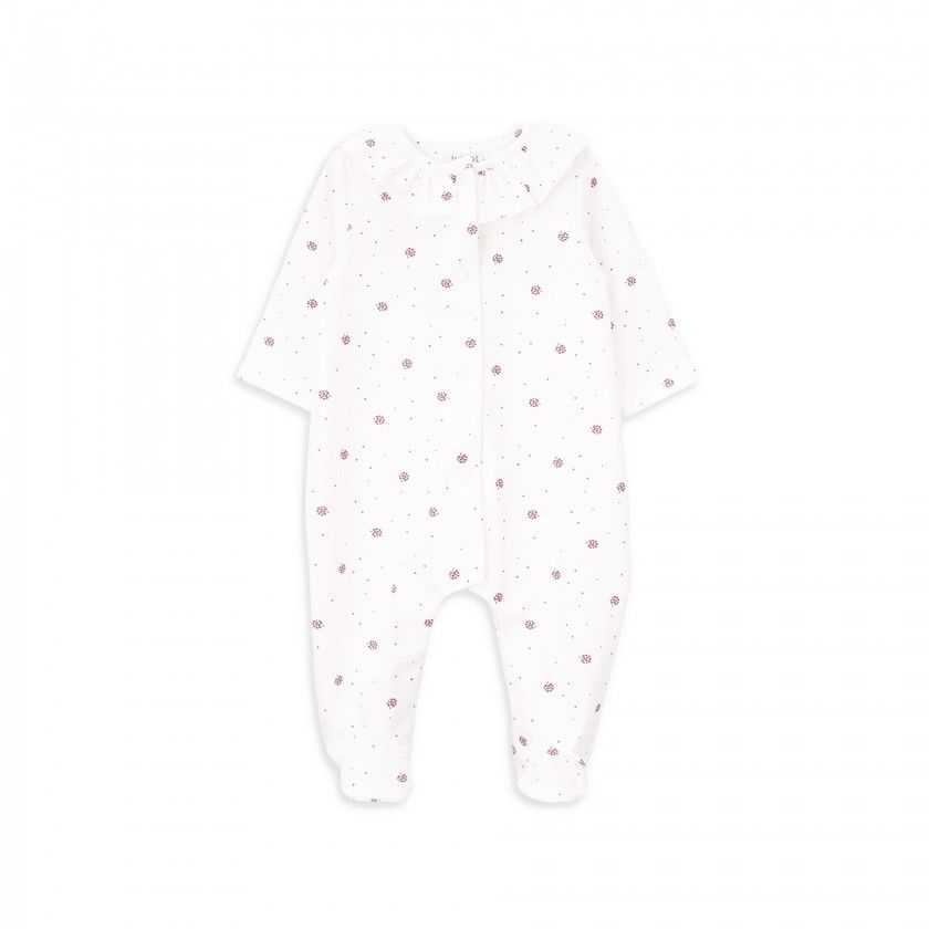 Babygrow de recm-nascido Amora para menina, em algodo