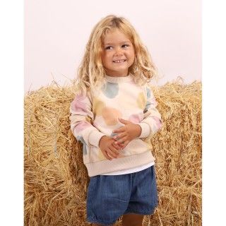 Sweatshirt Abstract Pears de menina em algodão Sweatshirt Abstract Pears de menina em algodão