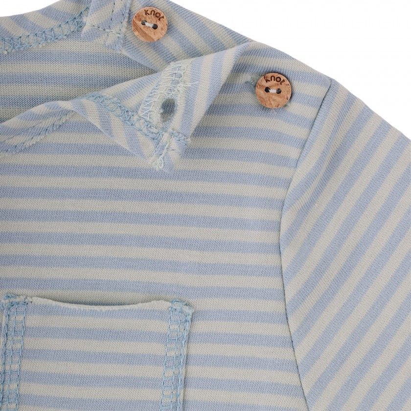 T-shirt Louie de menino em algodo