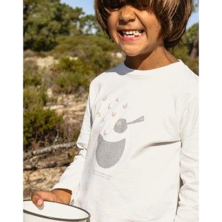 T-shirt long sleeve boy organic cotton #7 Cook New Words