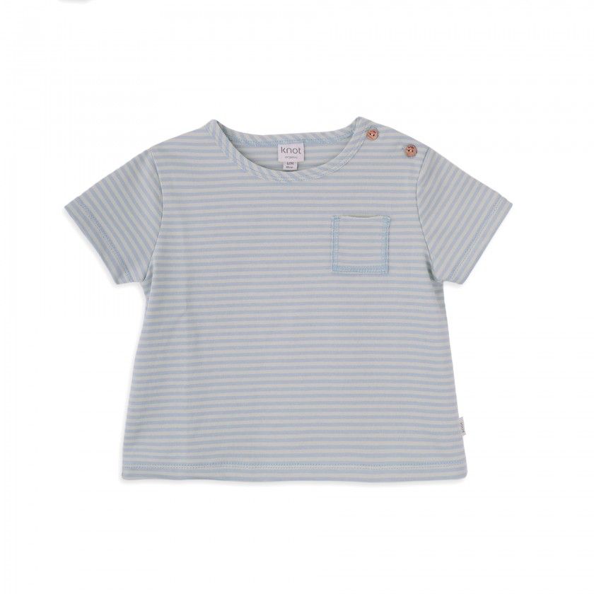 T-shirt Louie de menino em algodo