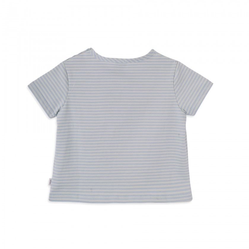 T-shirt Louie de menino em algodo