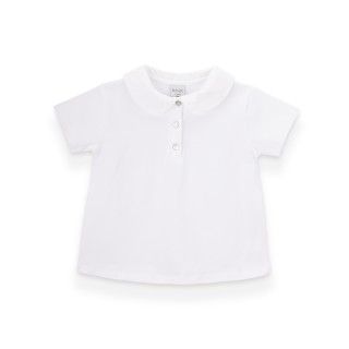 Polo Charlotte para menina em algodo orgnico