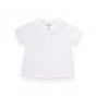 Charlotte polo for girl in organic cotton