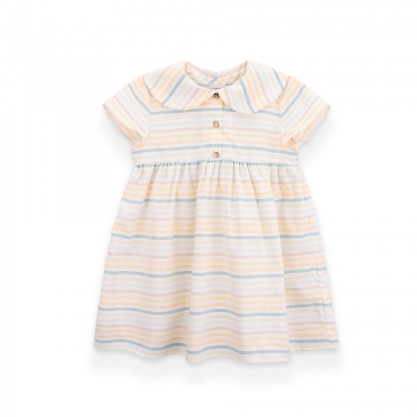 Tess dress for girl in cotton
