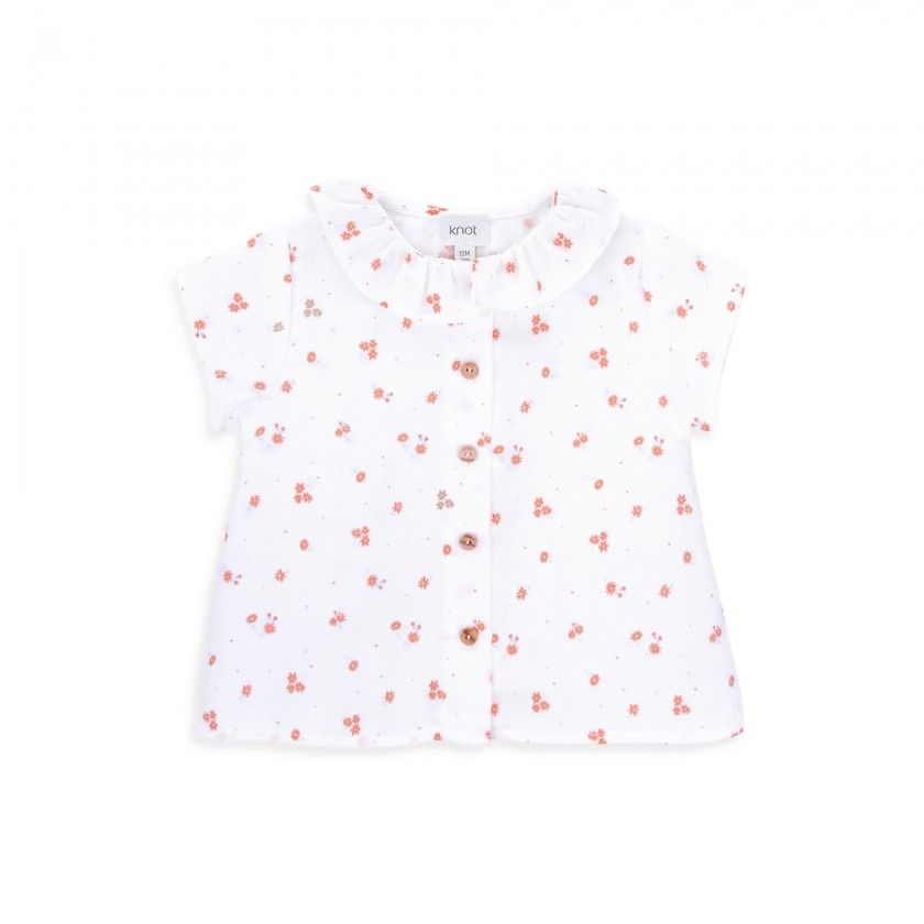 Blusa Kara menina em algodo