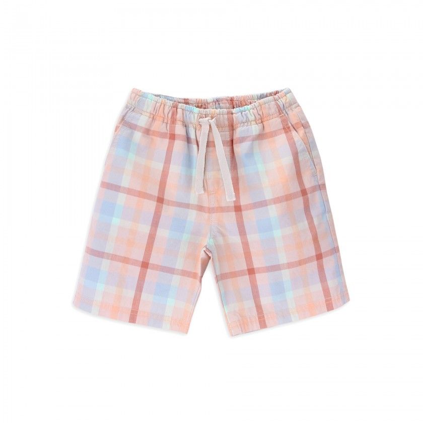 Bill shorts for boy in cotton twill