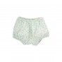 Marble shorts for baby girl in organic cotton