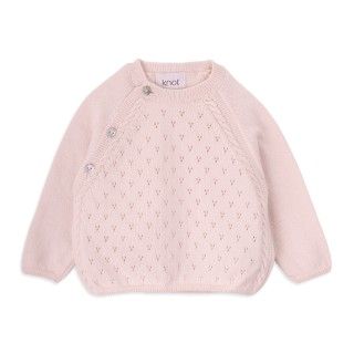 Uzi knitted newborn sweater Uzi knitted newborn sweater