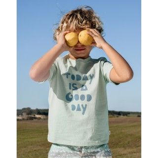 Good Day t-shirt for boy in cotton Good Day t-shirt for boy in cotton
