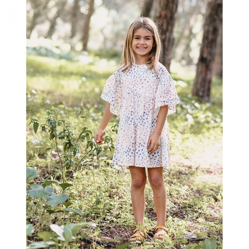 Vestido Taylor menina em algodo