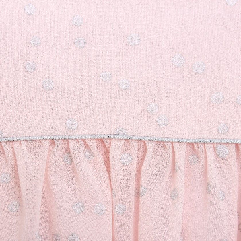 Vestido silver dots
