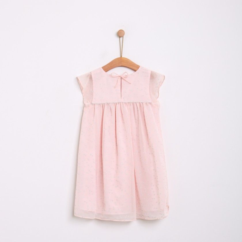 Vestido silver dots