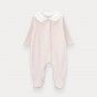 Babygrow Pink Space Smothie de beb menina em algodo