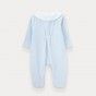 Babygrow Blue Space for baby boy in cotton