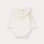 Body Cloudy de beb menina em algodo orgnico