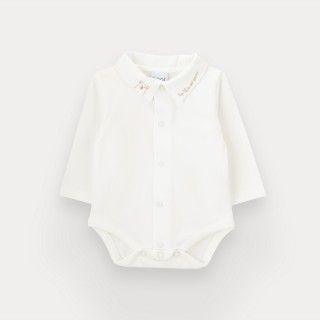 Astro Bear bodysuit for baby boy in organic cotton