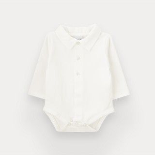 Rainy bodysuit for baby boy in organic cotton
