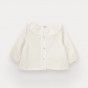 Blusa Esme de beb menina em algodo