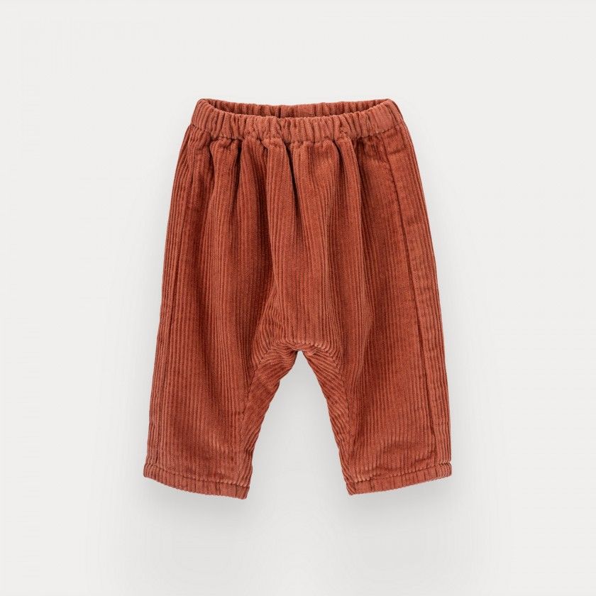 Orbit Love trousers for baby in corduroy