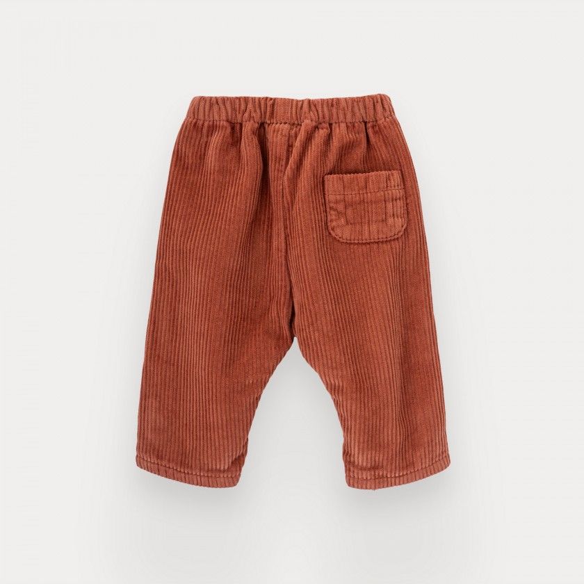 Orbit Love trousers for baby in corduroy