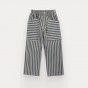 Sloan trousers for boy in stripes cotton twill