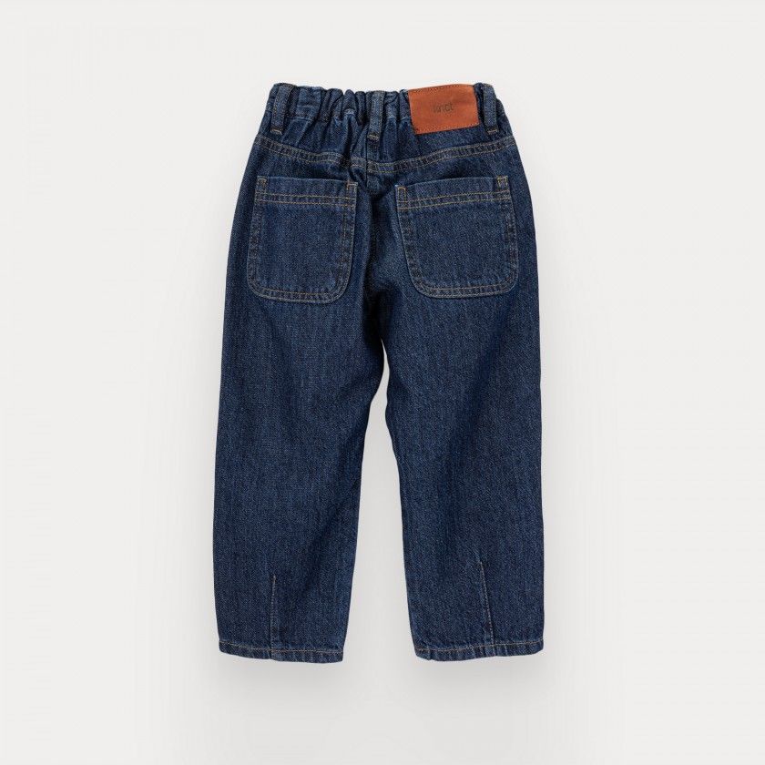 Lacie trousers for girl in denim