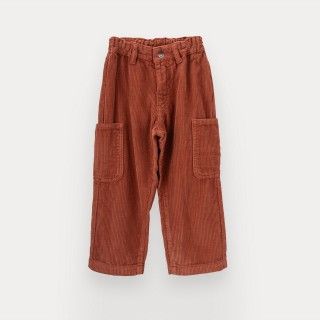 Lunnes trousers for boy in corduroy