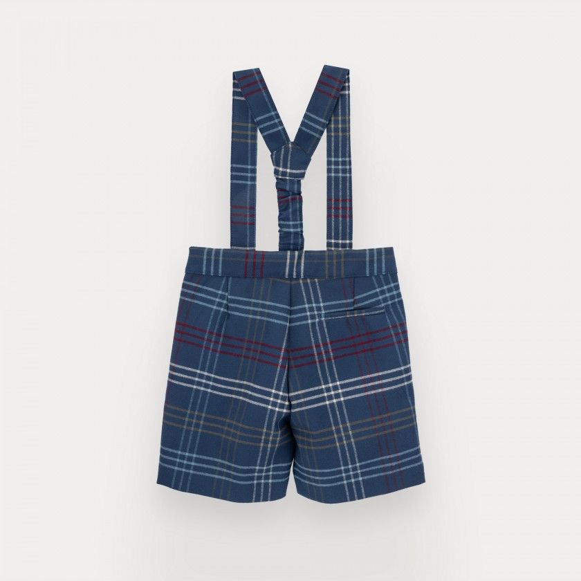 Booker shorts for boy in checks