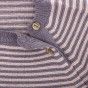 Blush Stripes knitted sweater for baby girl