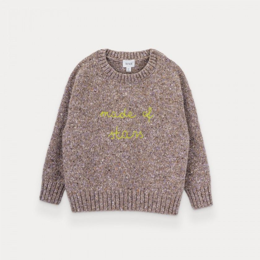Made of Stars knitted sweater for girl