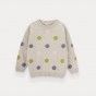 Polka Dots knitted sweater for girl