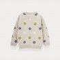 Polka Dots knitted sweater for girl