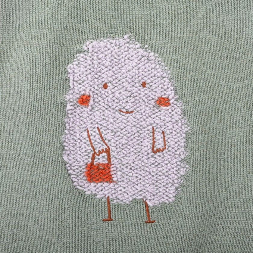 Camisola de malha Lady Monster de menina