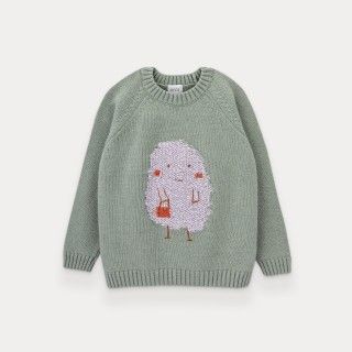 Camisola de malha Lady Monster de menina