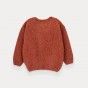 Twisted knitted sweater for kids