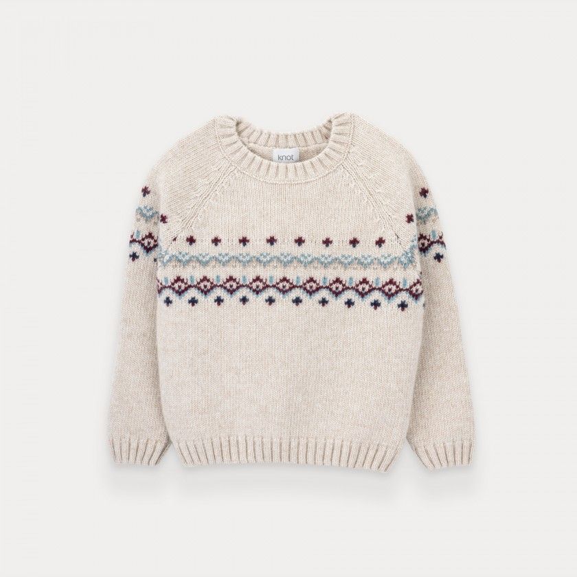 Conrad knitted sweater for boy