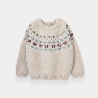 Camisola de malha Apricity de menina